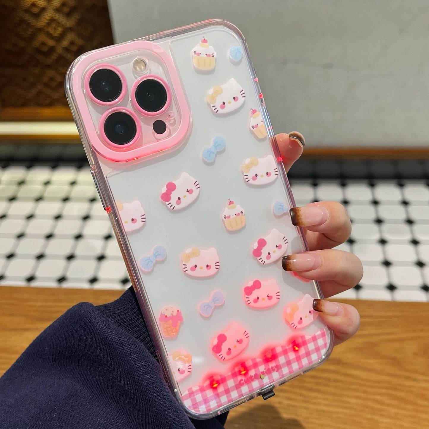 Sweet Kitty Shine LED Case