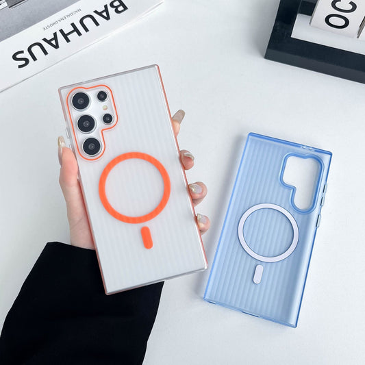 Corrugated Power Magnetic Armor Case - Samsung