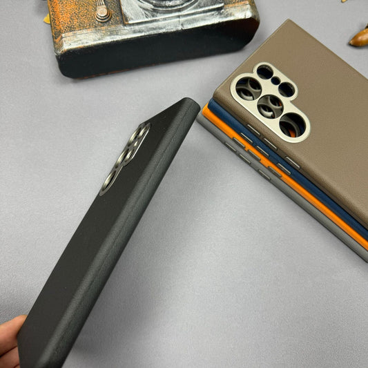 Elegance Redefined Plain Leather Case - Samsung