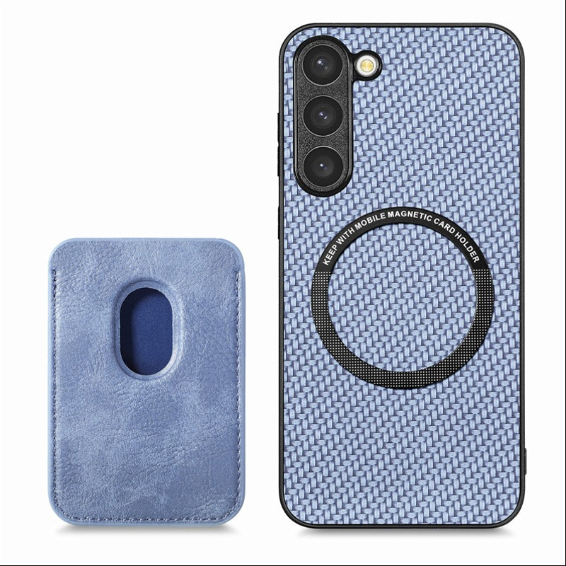 Galaxy S series Stylish Craft Woven Pattern Magsafe Case