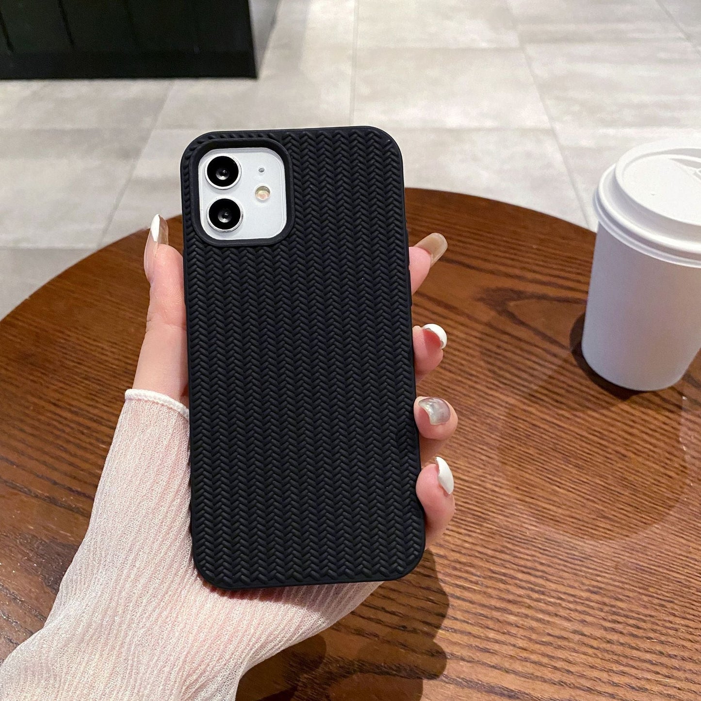 Vivid Woven Textured Stripes Case - iPhone