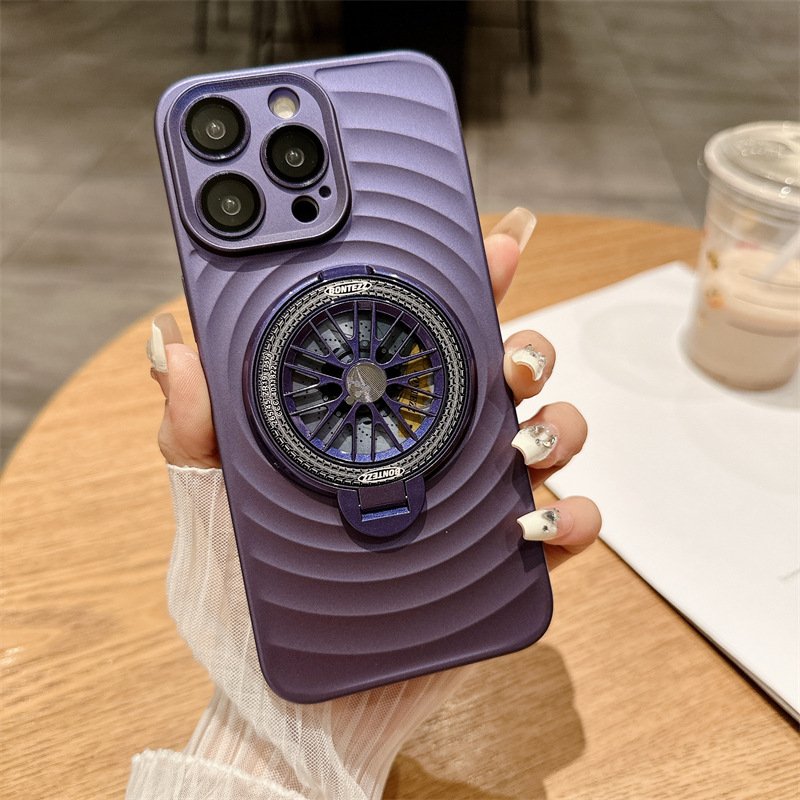 Swirling Wave Gyro Magnetic Case - iPhone