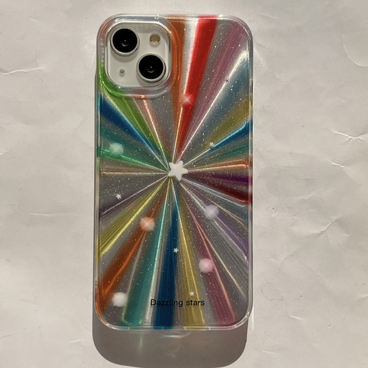 Dazzling Rainbow Star Case