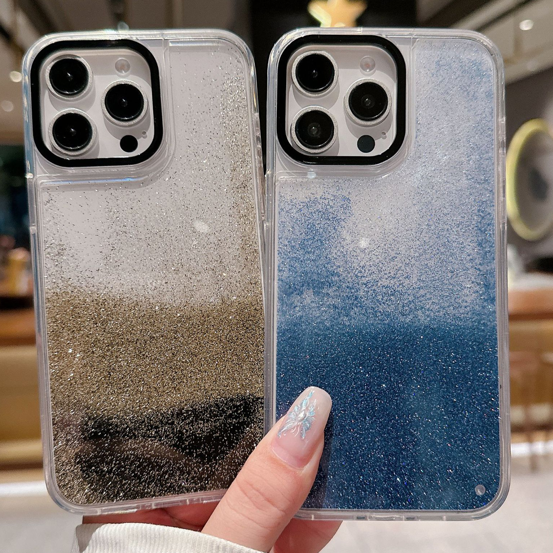 Shimmering Gradient Sparkle Ombre Case