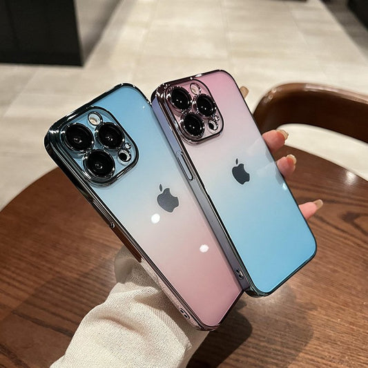 Alluring Transparent Gradient Hard Case - iPhone