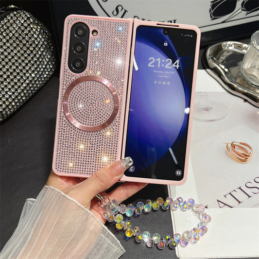 Shining Diamond Bracelet Strap Case - Samsung