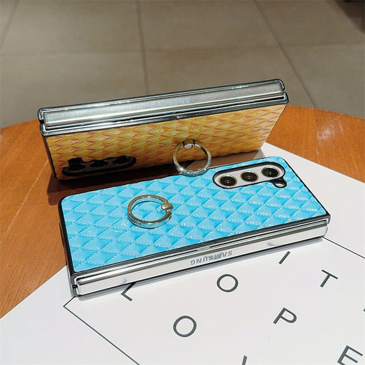 Luxury Diamond Ring Holder Phone Case - Samsung
