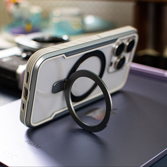 Bright Guard Metal Magnetic Bracket Case - iPhone