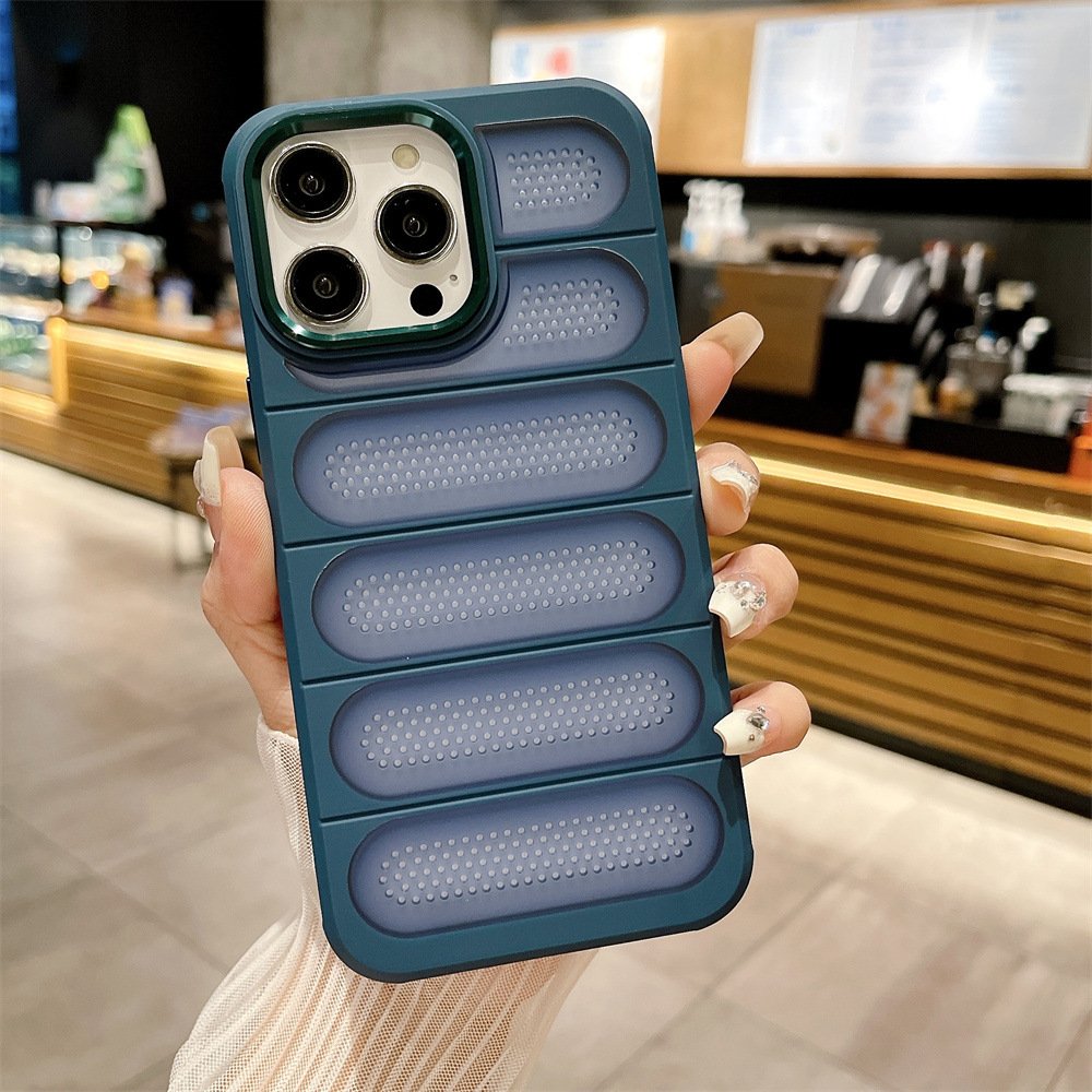 Frosted Airflow Breathable Mesh Case - iPhone