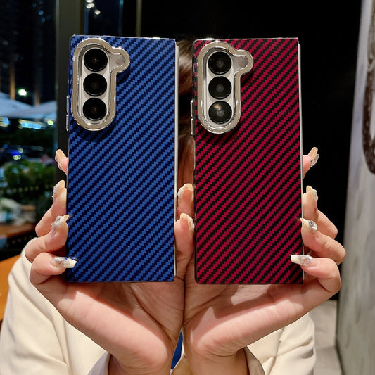 Galaxy Z Fold Series Elite Carbon Fibre Texture Case