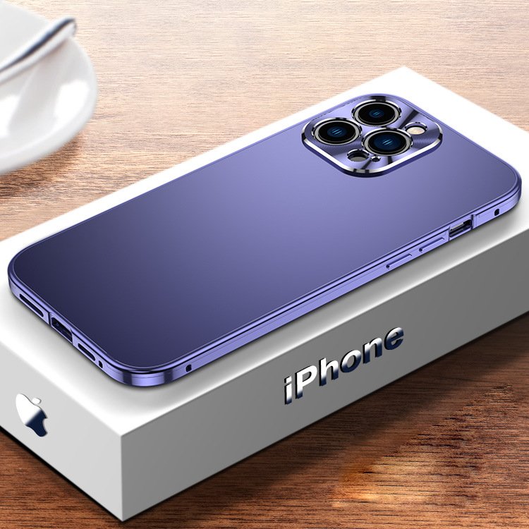 Polished Metallic Minimal Frame Case - iPhone