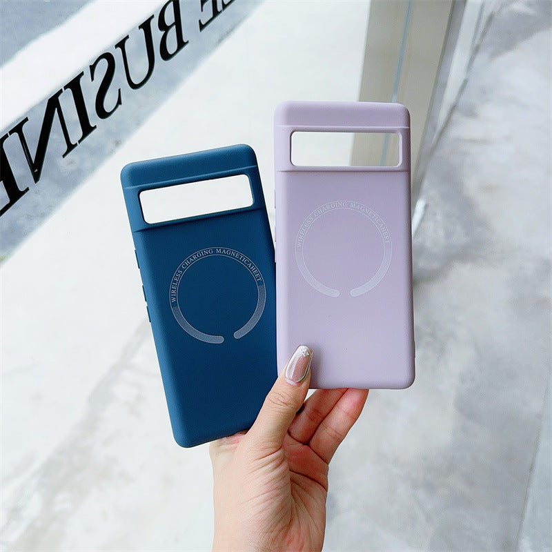 Frosted Magic Cube Liquid Magnetic Case - Google