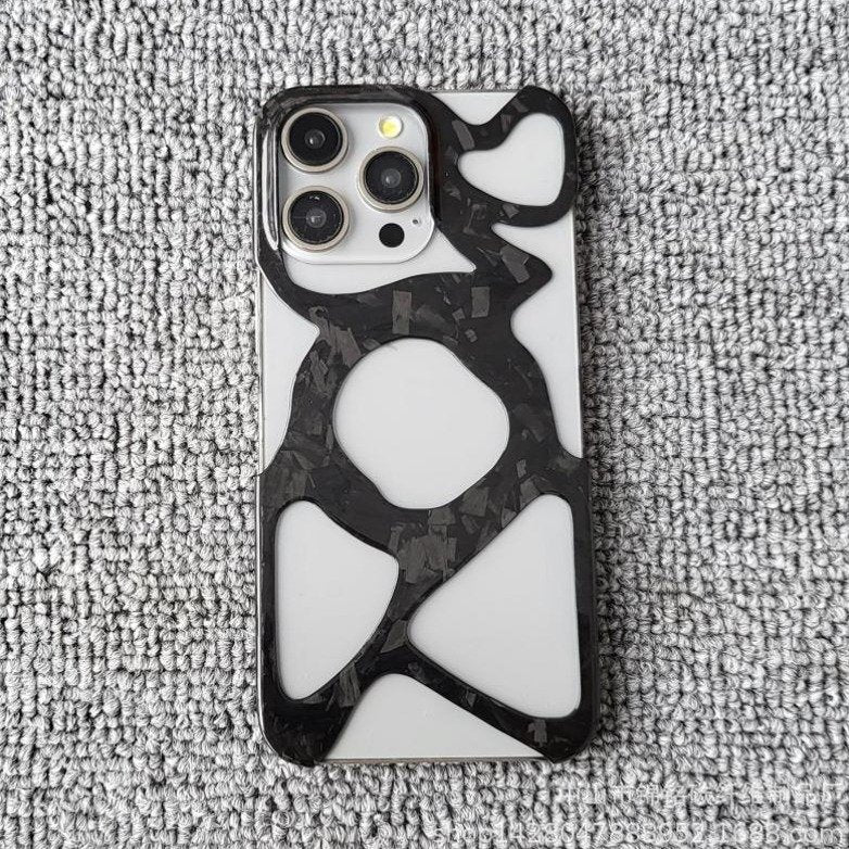 Luxurious Hollow Carbon Fiber Case - iPhone