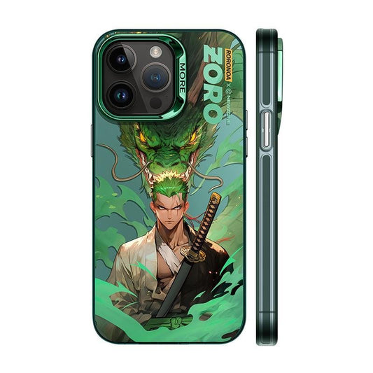 Fiery Enigmatic Warrior Illustration Case - iPhone