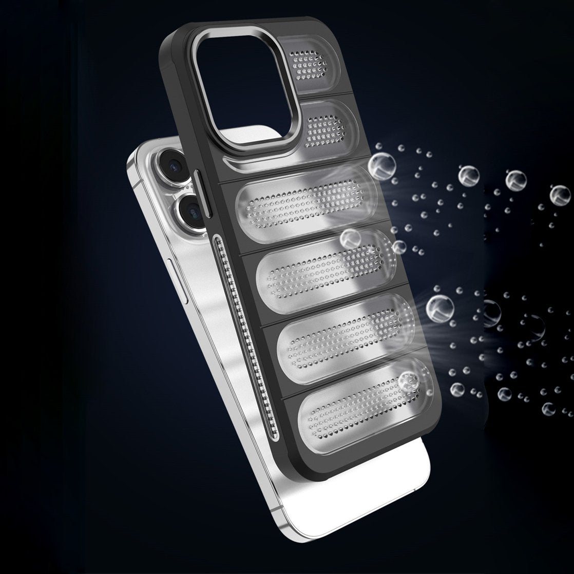 Frosted Airflow Breathable Mesh Case - iPhone