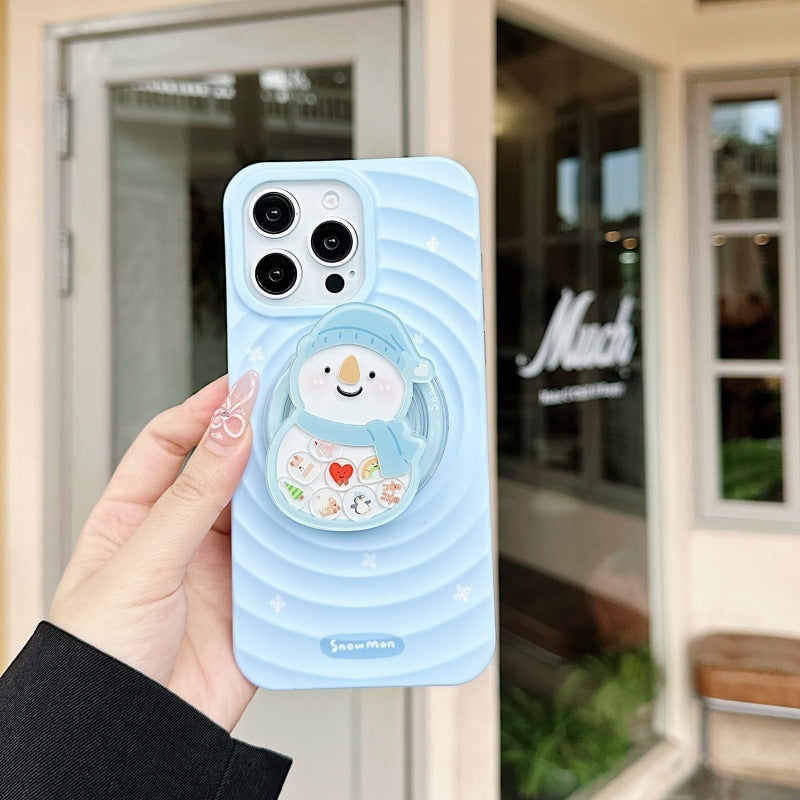 Wave Shell Snowman Case