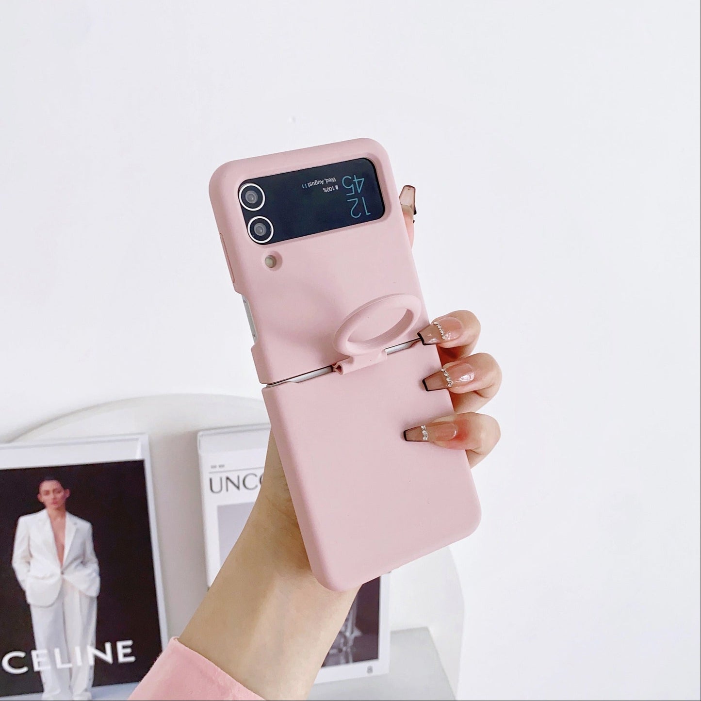 SoftFlex Finger Ring Foldable Phone Cover - Samsung