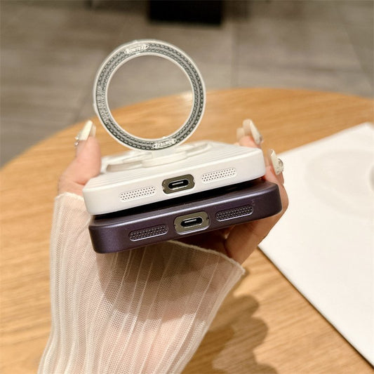 Swirling Wave Gyro Magnetic Case - iPhone