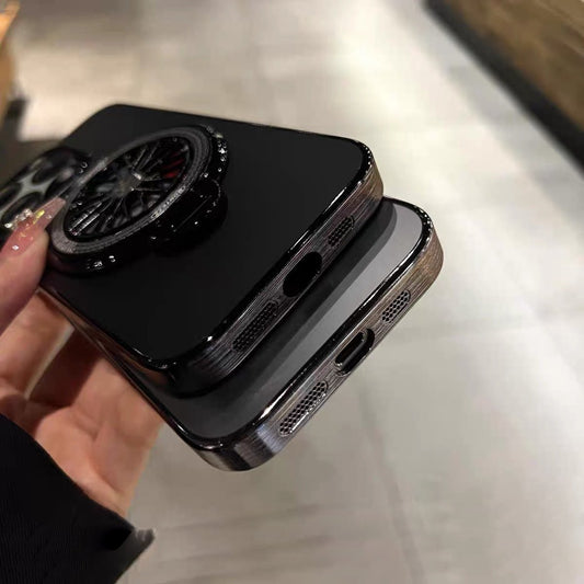 Frost Edge Rotating Gyro Bracket Case - iPhone