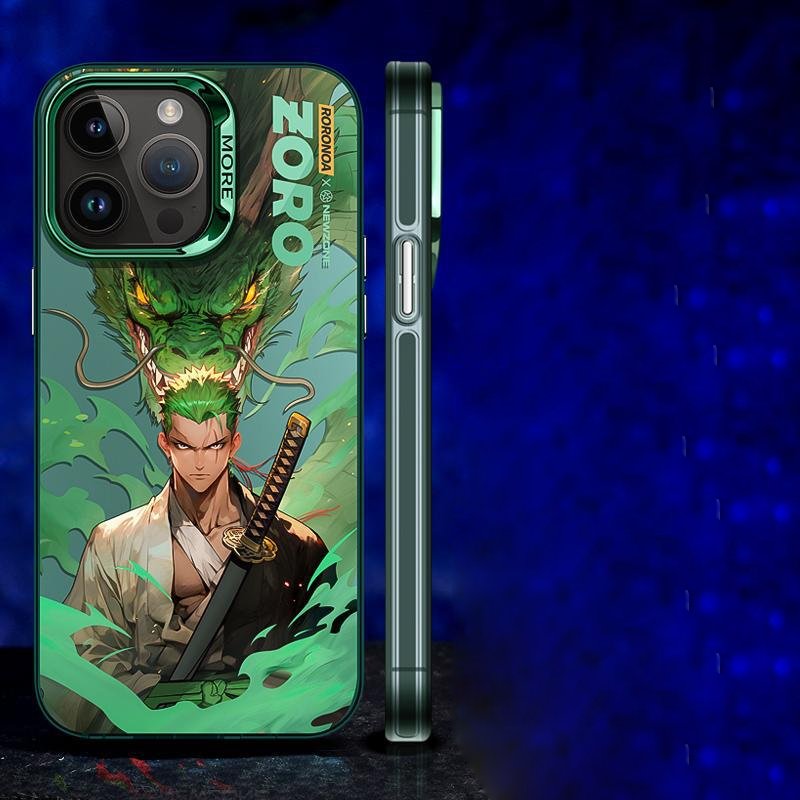 Fiery Enigmatic Warrior Illustration Case - iPhone