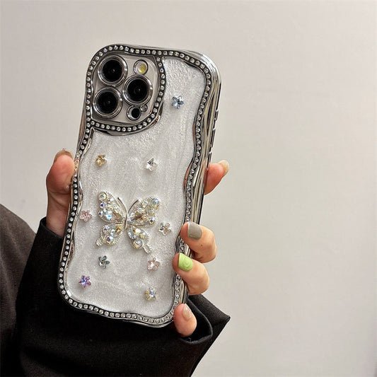 Luxe Butterfly Crystal Phone Case