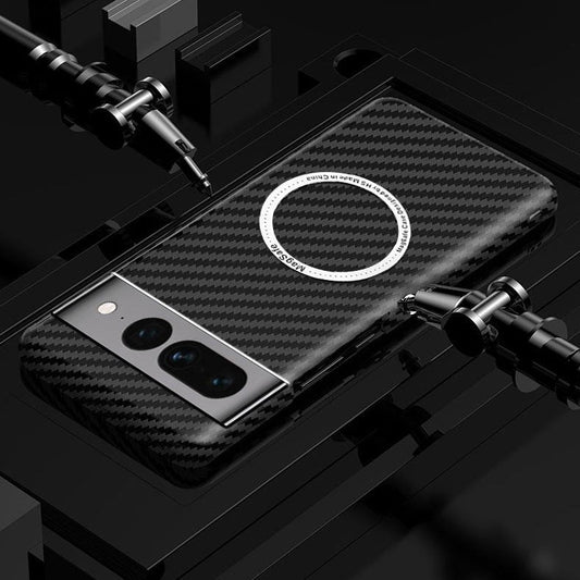 High Tech Magnetic Carbon Fiber Case - Google