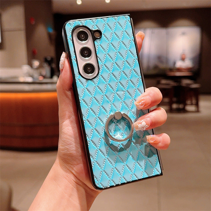 Luxury Diamond Ring Holder Phone Case - Samsung
