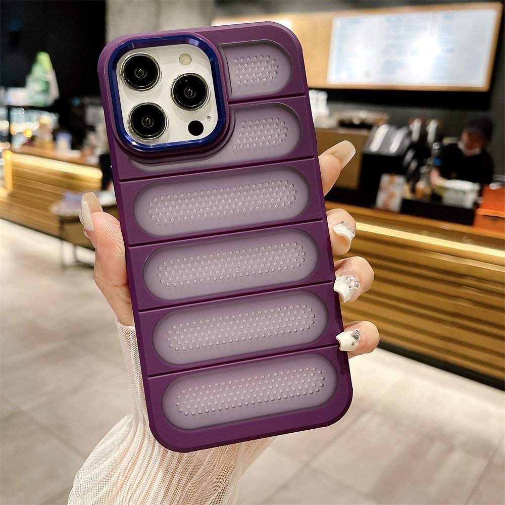 Frosted Airflow Breathable Mesh Case - iPhone