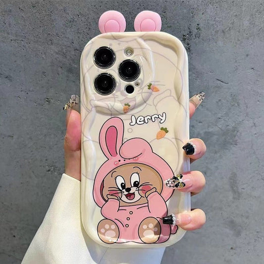 Sweet Bunny Jerry Charm Case