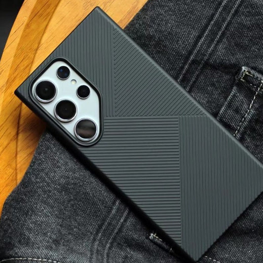 Ultra Thin Frosted Geometric Pattern Case - Samsung