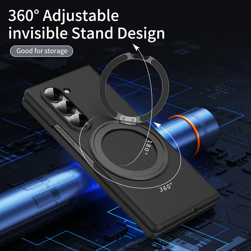 Galaxy Z Fold Series Ergonomic 360° Swivel Stand Phone Case