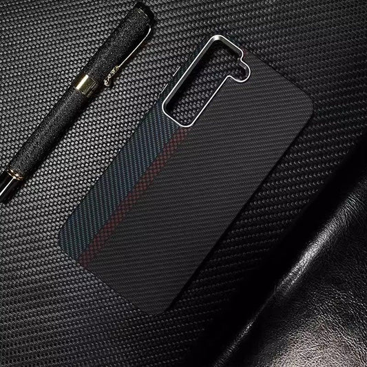 Luxury Matrix Armor Carbon Fiber Case - Samsung