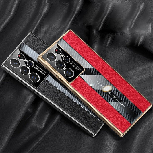 Ultra Protective Genuine Leather Case - Samsung