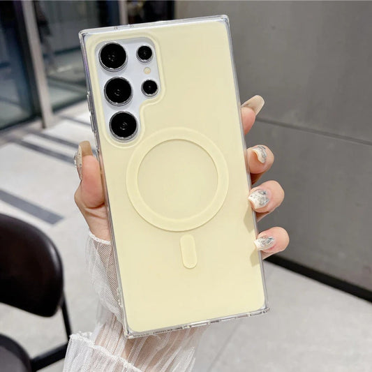 Modern Magnetic Shockproof Phone Case - Samsung