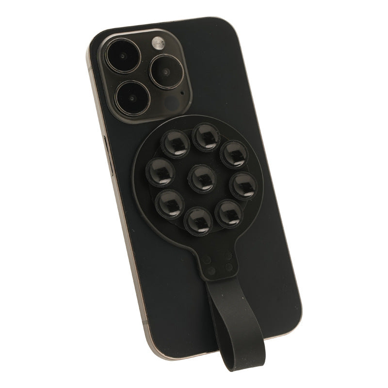 Versatile Magnetic Phone Gripper with Strap