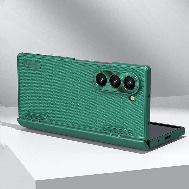 Sleek Frosted Shield Grain Pattern Case - Samsung