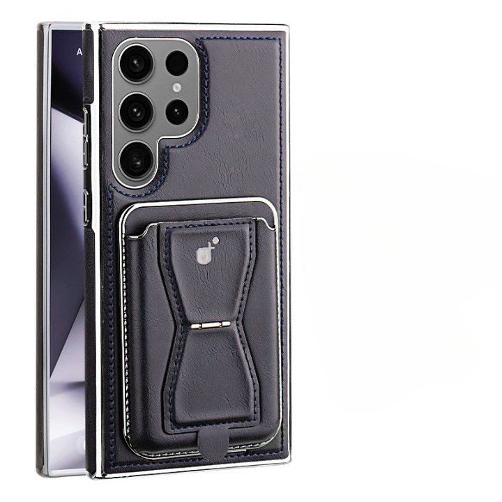 Leather Wallet Stand Phone Case - Samsung