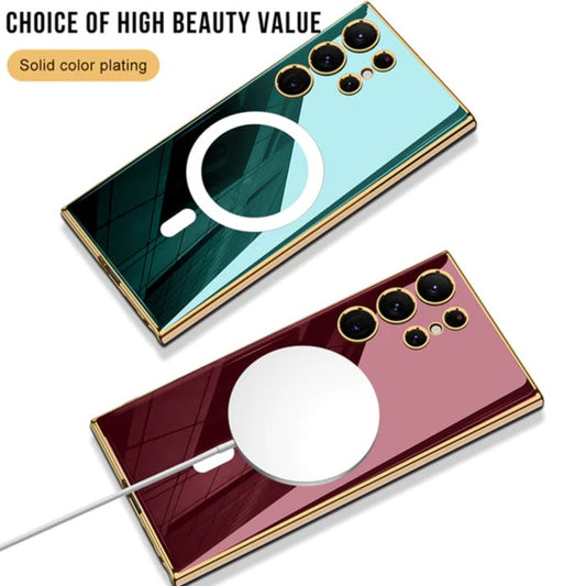 ElectroPlated Platinum Guard Magsafe Case - Samsung