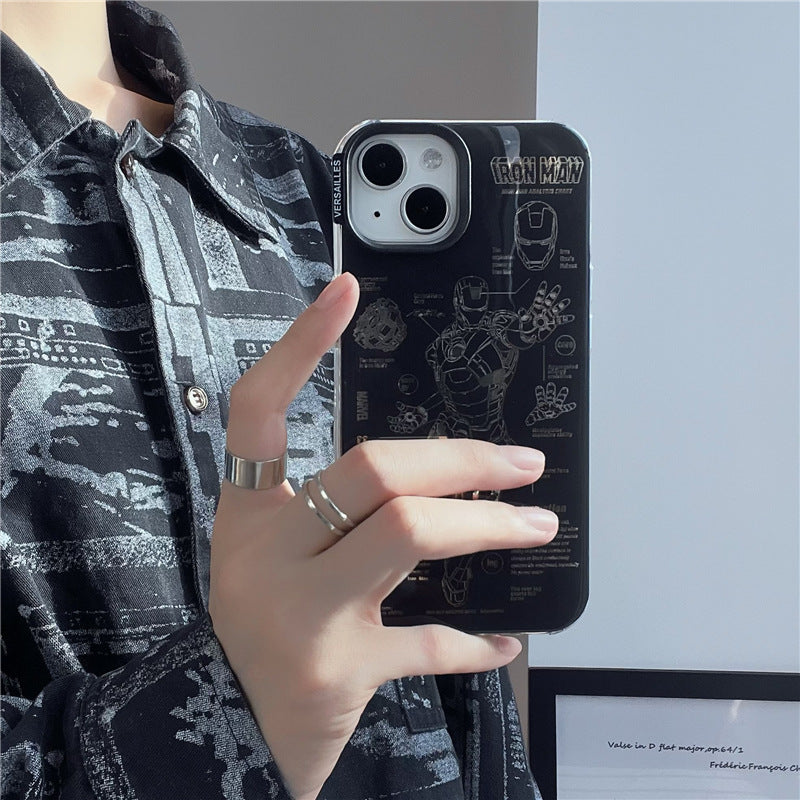 Urban Acrylic Illustration Fashion Case - iPhone