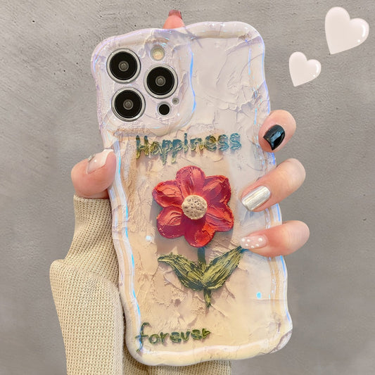 Wave Edge Bloom Case