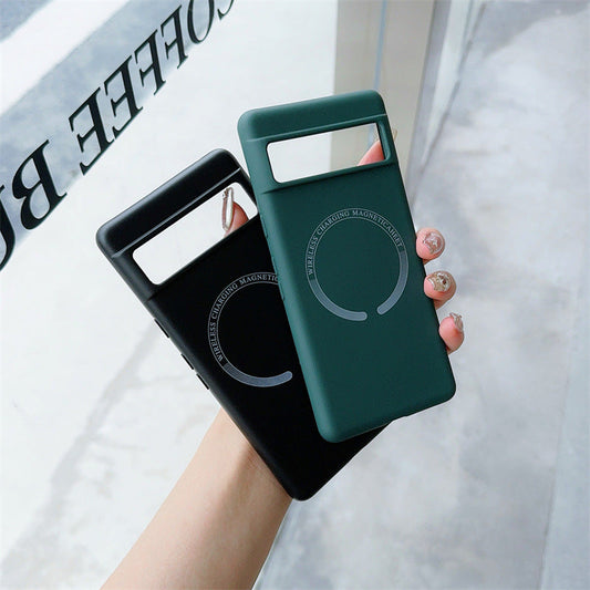 Frosted Magic Cube Liquid Magnetic Case - Google