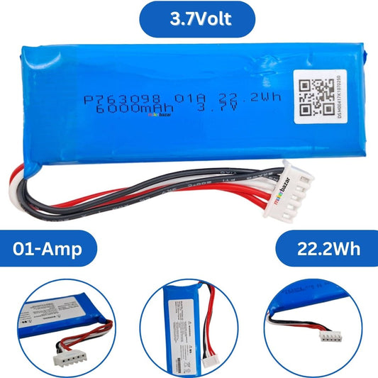 Lithium Polymer Speaker Battery for JBL
