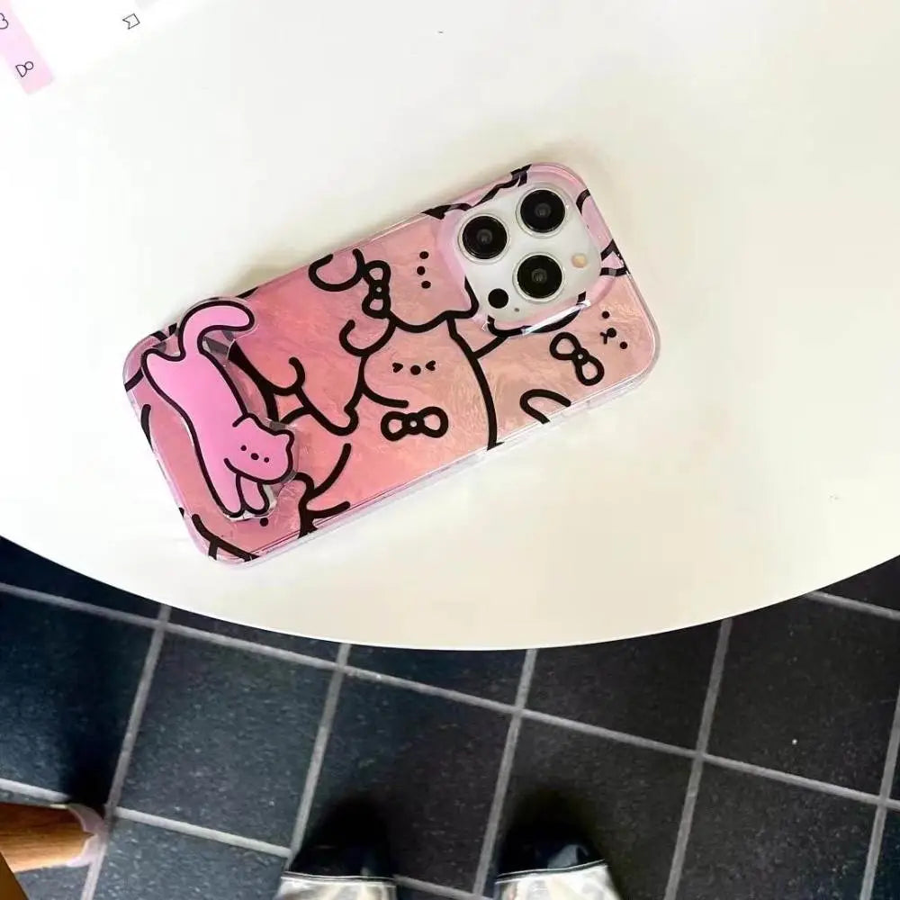 Graffiti Cat Stand Case