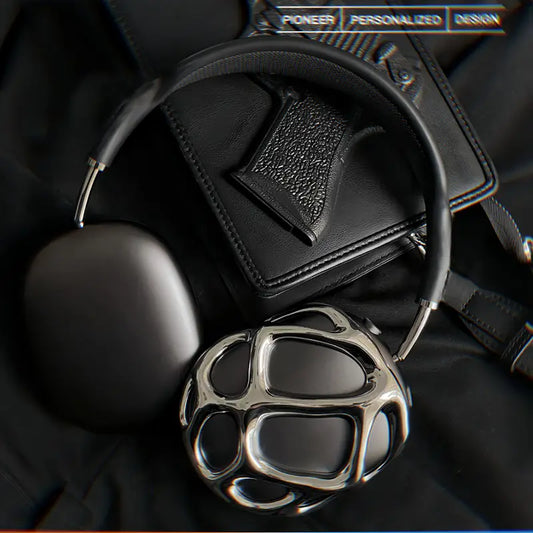 Galactic Grid Metallic AirPods Max Case