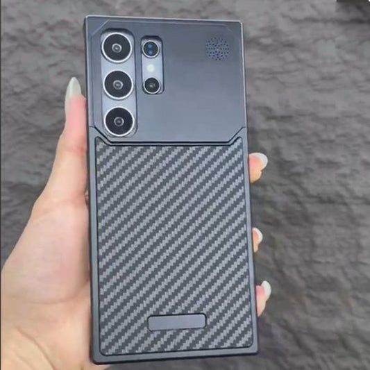 Aero Flex Premium Metallic Carbon Fiber Case- Samsung