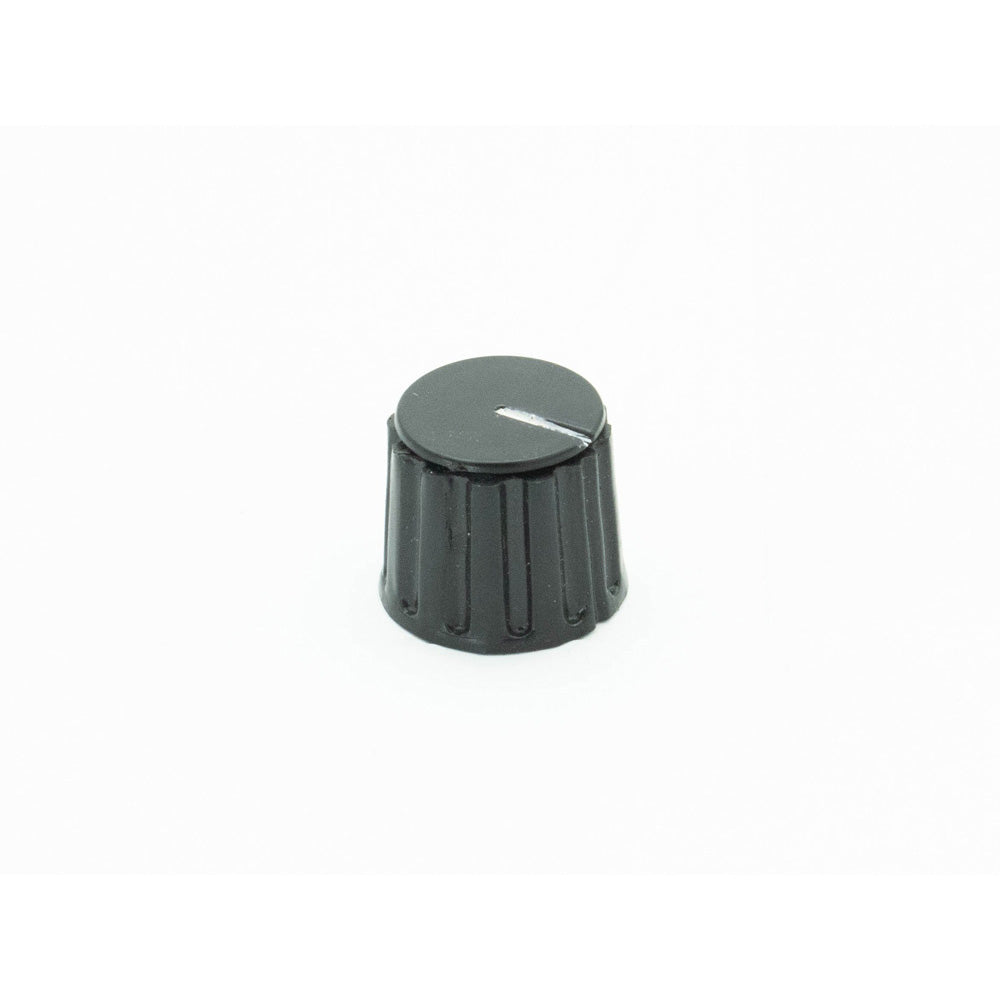 Potentiometer Knob Black 21mm for 6mm Shaft