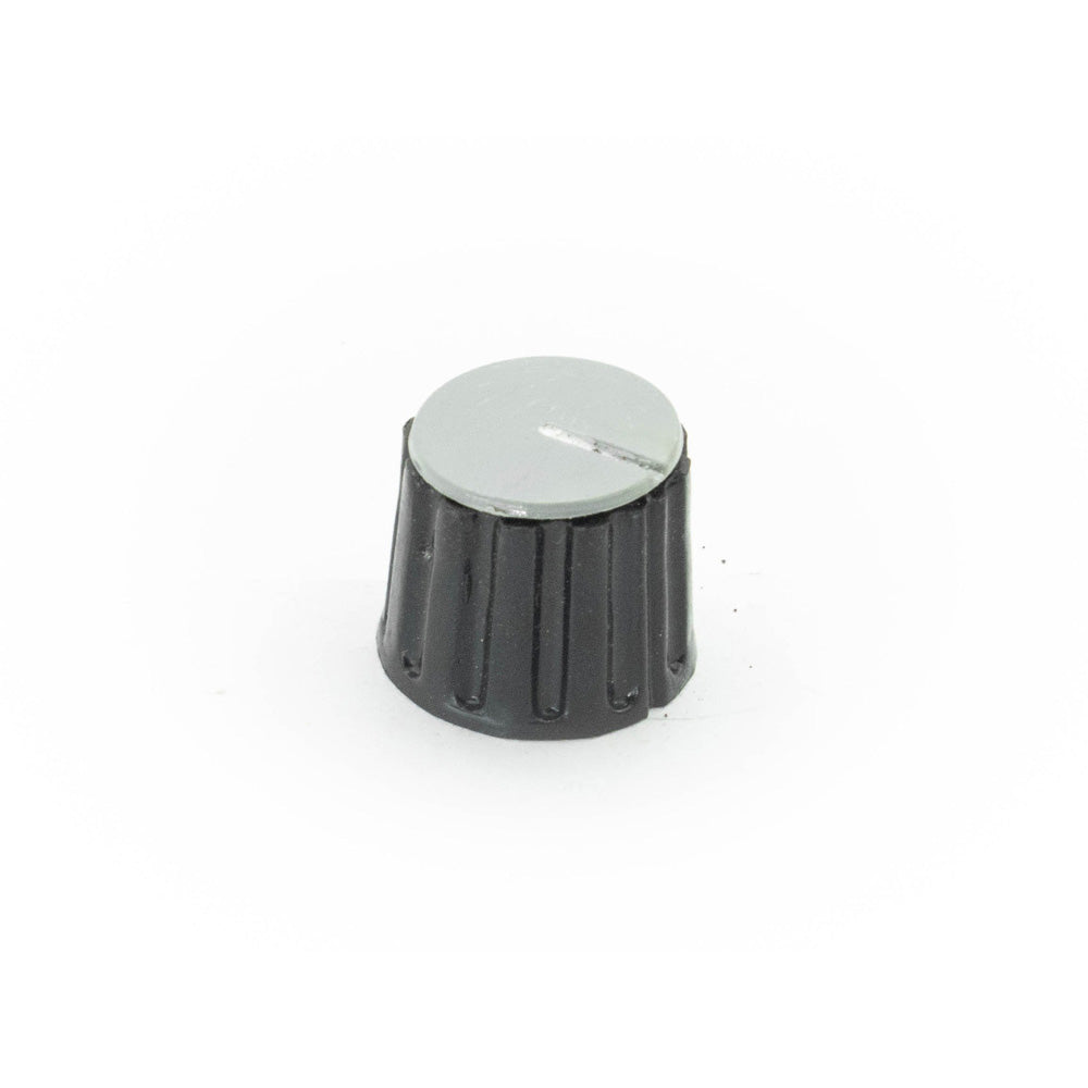 Potentiometer Knob Grey 21mm for 6mm Shaft