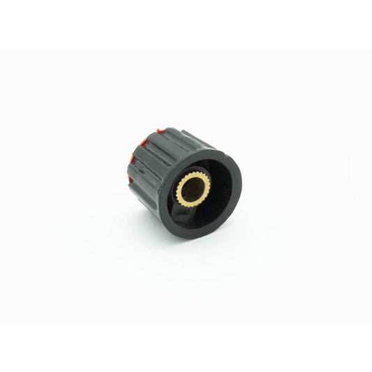 Potentiometer Knob Orange 21mm for 6mm Shaft