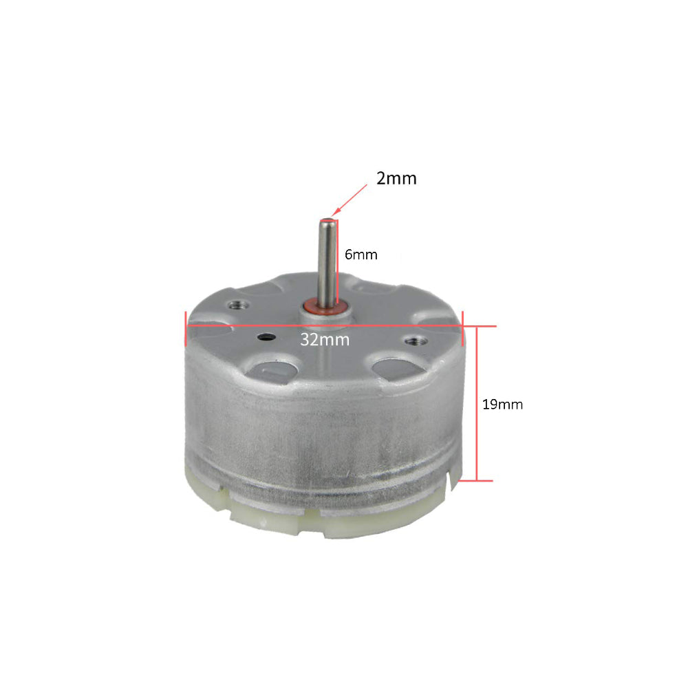 RS500 500 6V-12V 2800-5800 RPM DC Motor