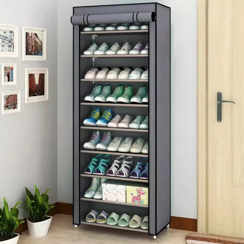 Shoe Rack Organizer Dustproof Shoe Cabinet